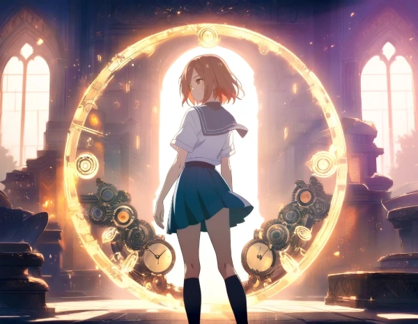 時計の針が逆回る村 〜過去と未来の間で見つけた本当の私〜