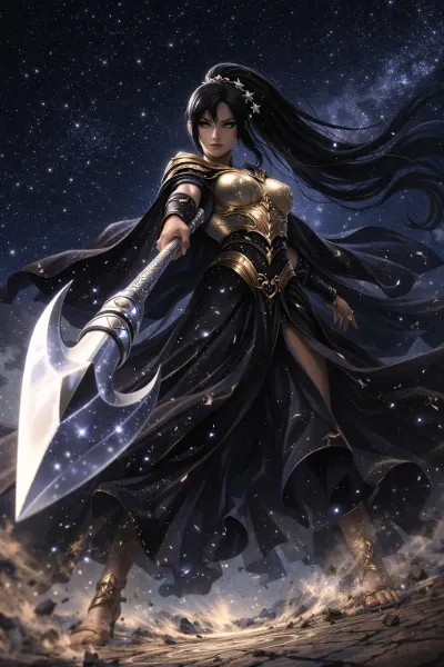 【夜の闇の女神ノクティリア（Noctilia）プロフィール】