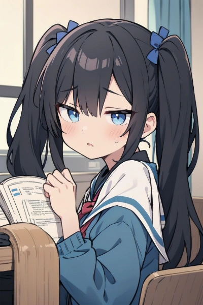 勉強してるだけでだよ…？