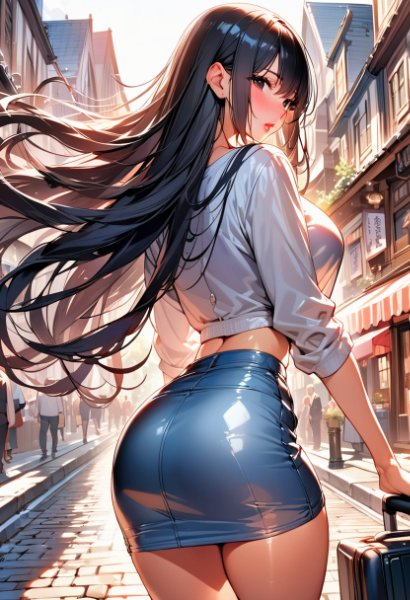 注文のお題『黒髪』アナザーバージョン