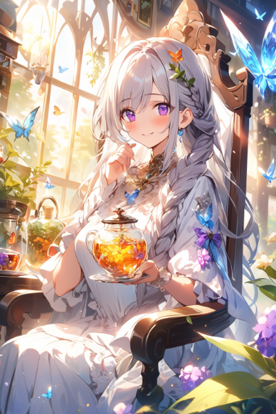 白い魔女のハーブティー