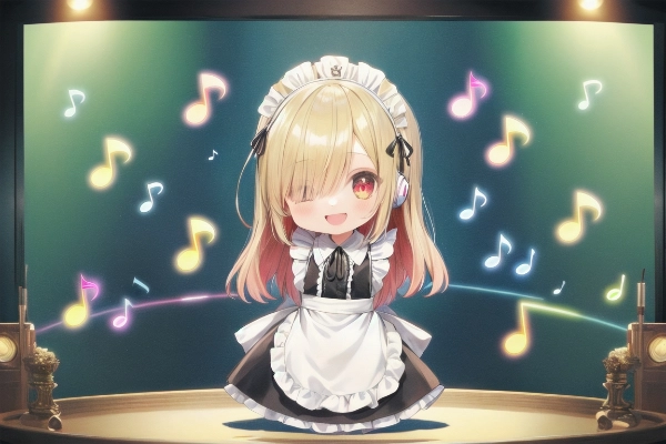 音楽とメイドちゃん②