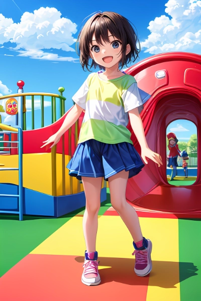 こどもは外で遊ぼう！