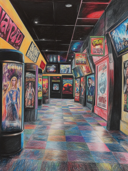 No.1631 映画館のポスター