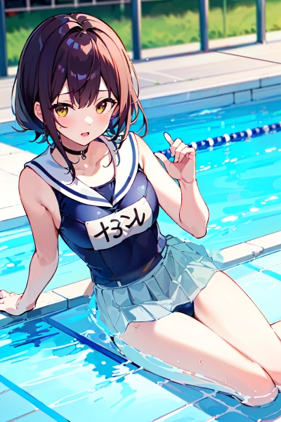 スク水セーラー服