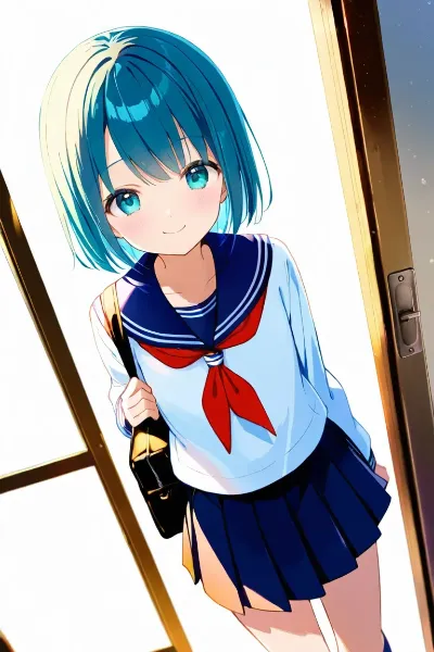 常磐アクア（お題：新学期）