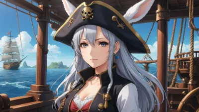 負けなしの強つよ女海賊船長！