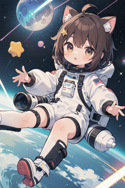 星と猫耳ショタくん