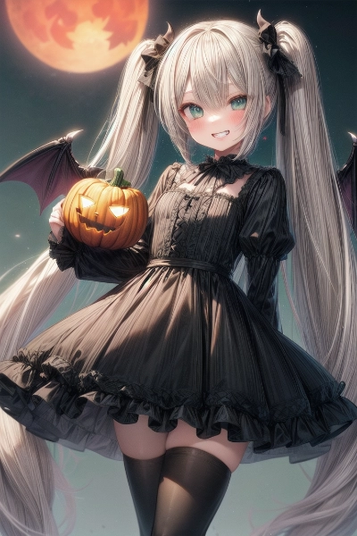 ゴスロリ娘のハロウィン