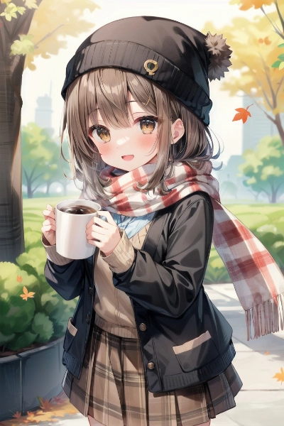 寒い日は温かい飲み物が美味しいよね☕