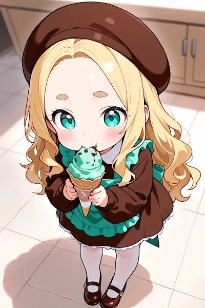 チョコミン党おでこちゃん