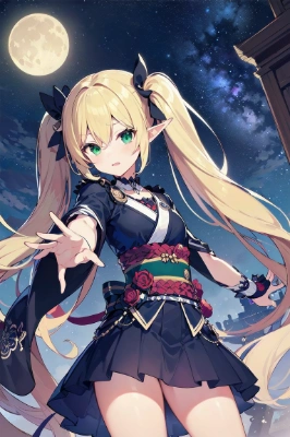 ツインテールの少女