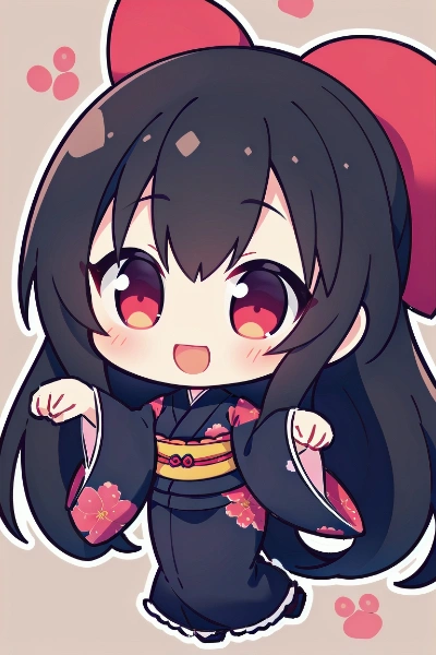 黒い方のうちの子カートゥーン