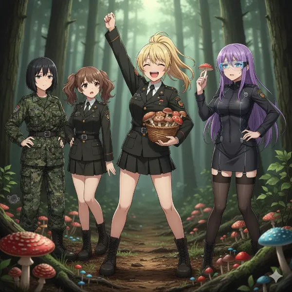 森のカオス、キノコ汁の犠牲