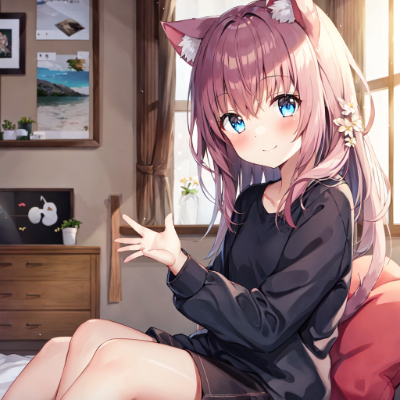 猫耳！