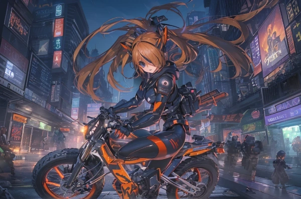 サイバー忍者（チャリンコで）参上