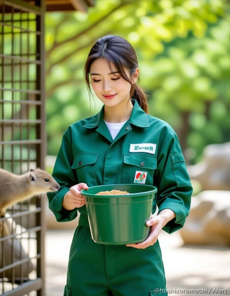 自然と命を守る動物園の飼育員 - Zookeepers who protect nature and life