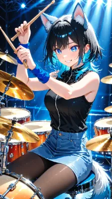 🐺 国際音楽の日 〜これ思いっきり叩いていいんだよな！？〜🥁