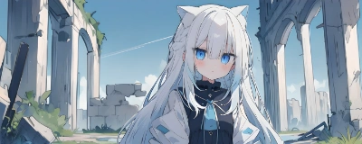 ソシャゲのタイトル画面にありそうなやつ