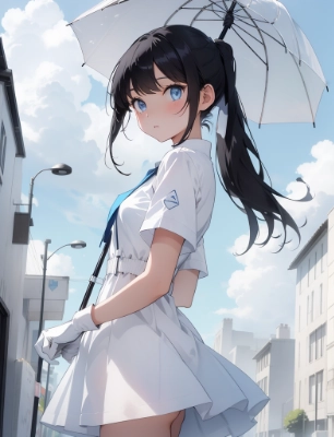 白手袋の少女 v2