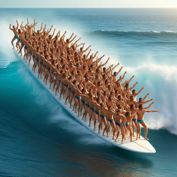 波乗り　（14枚）