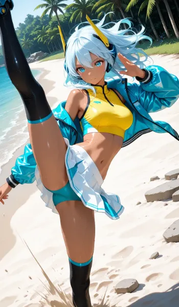 高機動セーラーJK【アクションポーズ #2】