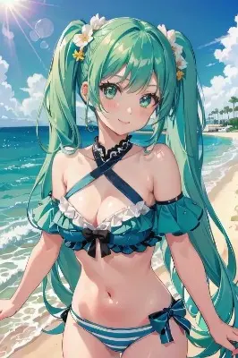 Summerresort　HatuneMiku