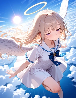 天使は上からやってきた