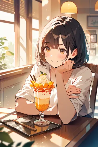 ある日の喫茶店（ＪＳちゃん）