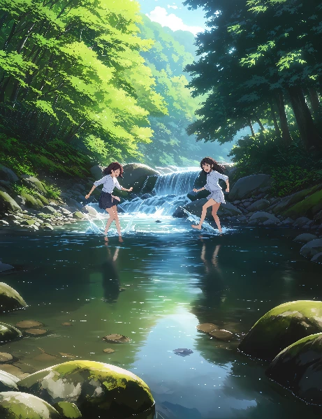 川遊びーANIMA