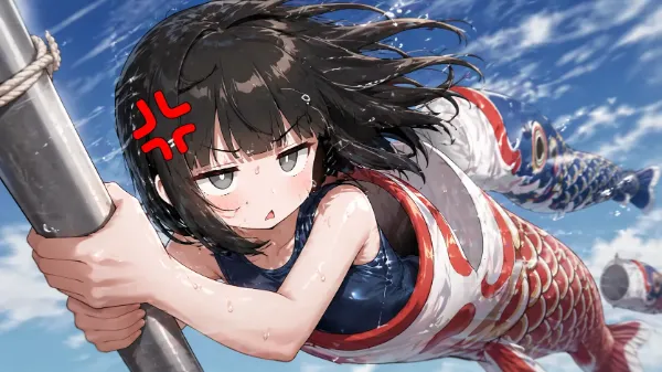 ジェットこいのぼり＠標高9000m