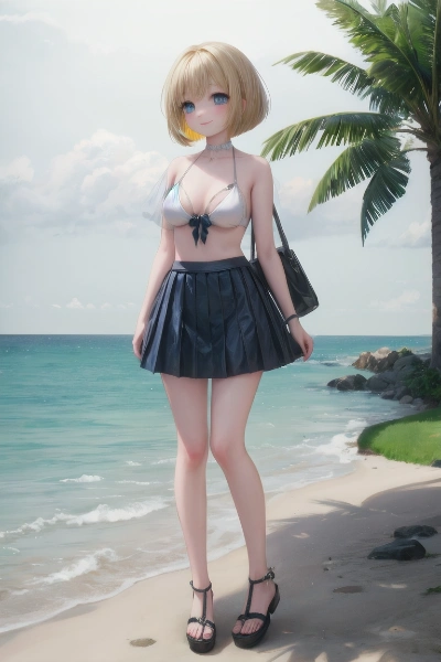 あみちゃん水着