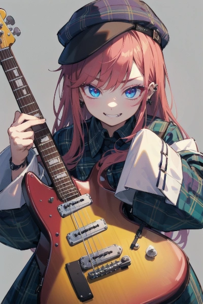 架空ヴィジュアル系バンドのギタリスト