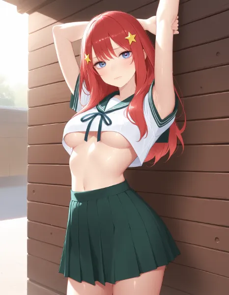 【五等分の花嫁】中野五月セーラー服