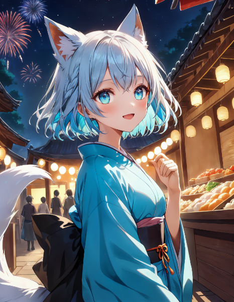 花火大会が始まりました～！