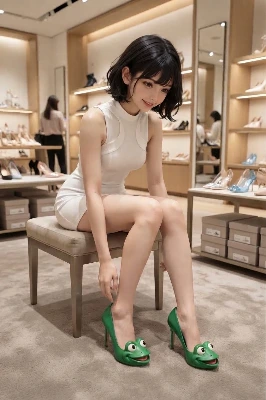 変わりパンプス