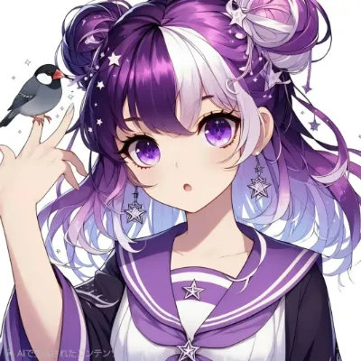 可愛い！！指に止まったわ🎵