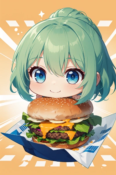 ハンバーガール🍔