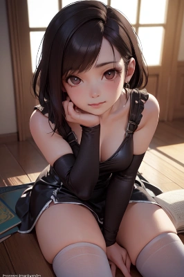 見つめる