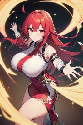 変身して戦う系ヒロイン（炎）