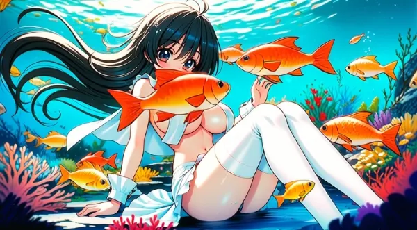 いたずら好きな魚