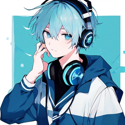 ストリート系の服を着た高校男子