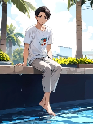裸足
