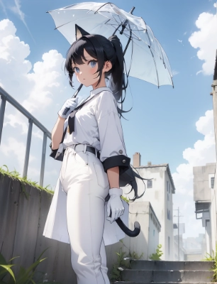 白手袋の少女 v3