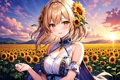 私にもひまわりって似合うのかな