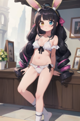 うさ耳水着