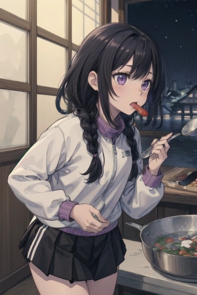 できる前につまみ食い‼