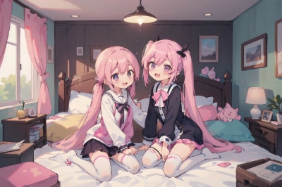 ピンク少女