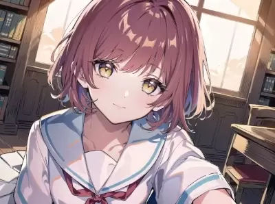 #104 赤髪少女