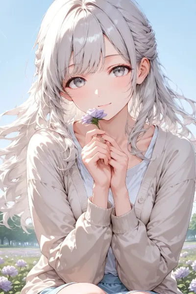 白雪と青空